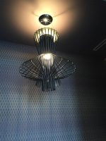 MOOSEE lampa wisząca STRAW szara - obrazek 4