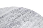 Stół TULIP MARBLE 100 CARRARA biały -     marmur, metal - obrazek 3