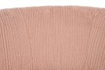 Fotel LOW TEDDY PINK różowy - stal - obrazek 10