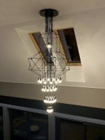 MOOSEE lampa wisząca FLUSSO 43 czarna - obrazek 9