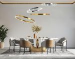 MOOSEE lampa wisząca RING 100 srebrna - obrazek 6