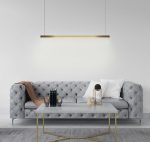 MOOSEE lampa wisząca LINUS 100 złota - obrazek 9