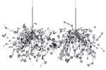 MOOSEE lampa wisząca MONETE chromowana