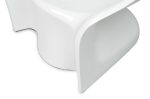 Fotel NEMO FACE CHAIR biały - włókno szklane - obrazek 5