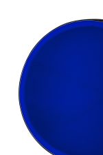 Fotel BALL BLACK niebieski - włókno       szklane, metal - obrazek 6