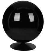 Fotel BALL BLACK niebieski - włókno       szklane, metal - obrazek 3
