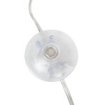 MOOSEE lampa podłogowa TIFFANY 175        czarna mosiądz / naturalne pióra - obrazek 8