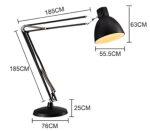 MOOSEE lampa podłogowa GIGANT czarna - obrazek 3