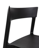 Krzesło JASPER czarne - polipropylen - obrazek 4