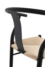 Krzesło WISHBONE METAL naturalne - obrazek 8