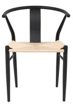 Krzesło WISHBONE METAL naturalne - obrazek 5