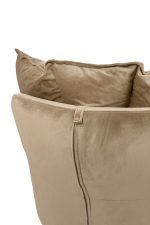 Fotel bujany SWING VELVET khaki - obrazek 4