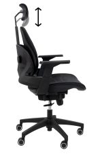 Fotel biurowy VENTILER czarny - obrazek 4