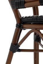 Krzesło ogrodowe CAFE PARIS ARM brązowe   rattan - obrazek 10