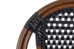 Krzesło ogrodowe CAFE PARIS ARM brązowe   rattan - obrazek 8