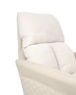 Fotel obrotowy RELAX beżowy - skóra PU,   stal - obrazek 5