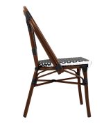 Krzesło ogrodowe CAFE PARIS brązowe       rattan - obrazek 2