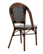 Krzesło ogrodowe CAFE PARIS brązowe       rattan - obrazek 3