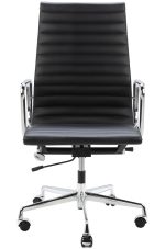 Fotel biurowy AERON PRESTIGE PLUS chrom  - skóra naturalna, aluminium - obrazek 9