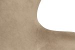 Fotel EGG SZEROKI VELVET khaki - obrazek 5