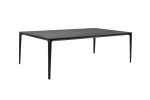 Stół SLIM 200x100 czarny - ceramiczny     marmur, aluminium