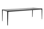 Stół SLIM 240x100 czarny - ceramiczny     marmur, aluminium