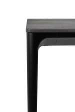 Stół SLIM 240x100 czarny - ceramiczny     marmur, aluminium - obrazek 2