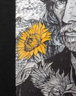 Obraz VAN SUNFLOWER 96x121 cm - obrazek 4