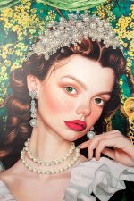 Obraz PEARLS LEOPARD 150x120 cm - obrazek 5