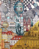 Obraz WARSAW GIRL 110x174 cm - obrazek 7