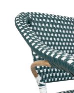 Krzesło ogrodowe CAFE MIRAMAR turkus /    morski rattan - obrazek 6