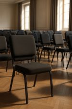 Krzesło bankietowe / konferencyjne SAMOS  czarne - obrazek 7