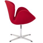 Fotel SWAN PREMIUM regulowany czerwony - obrazek 5