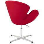Fotel SWAN PREMIUM regulowany czerwony - obrazek 6