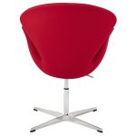 Fotel SWAN PREMIUM regulowany czerwony - obrazek 7