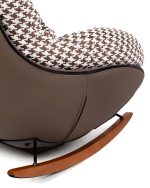 Fotel bujany FATTY brązowa pepitka - obrazek 5
