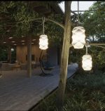 NEW GARDEN lampa przenośna BITA szara BATTERY - obrazek 3