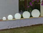 NEW GARDEN lampa ogrodowa BULY 30 CABLE biała - obrazek 2