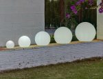 NEW GARDEN lampa ogrodowa BULY 60 SOLAR & BATTERY biała - obrazek 2