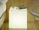 NEW GARDEN lampa ogrodowa CUBY 32 SOLAR & BATTERY biała - obrazek 2