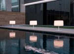 NEW GARDEN lampa podłogowa CHLOE PLANT SOLAR SMARTTECH WOOD - obrazek 5
