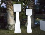 NEW GARDEN lampa ogrodowa GRACE 170  BATTERY biała - obrazek 3