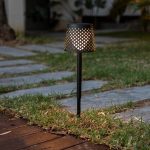 NEW GARDEN lampa ogrodowa GRETA SOLAR NEGRO 5in1 czarna - obrazek 2