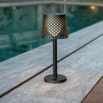 NEW GARDEN lampa ogrodowa GRETA SOLAR NEGRO 5in1 czarna - obrazek 4