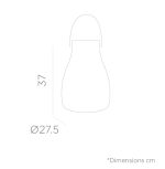 NEW GARDEN lampa przenośna KURBY 38  BATTERY SOLAR SMARTECH - obrazek 3