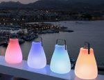 NEW GARDEN lampa przenośna KURBY 38  BATTERY SOLAR SMARTECH - obrazek 2