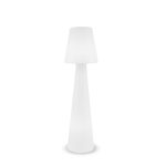 NEW GARDEN lampa podłogowa LOLA 165 BATTERY biała - obrazek 2