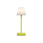 NEW GARDEN lampa stołowa LOLA SLIM 30 BATTERY lime