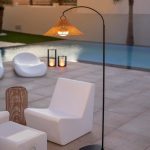 NEW GARDEN lampa podłogowa NIZA 165 BATTERY NEGRO - obrazek 5
