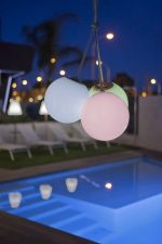NEW GARDEN lampa wisząca NORAI 25 BATTERY GREY - obrazek 5